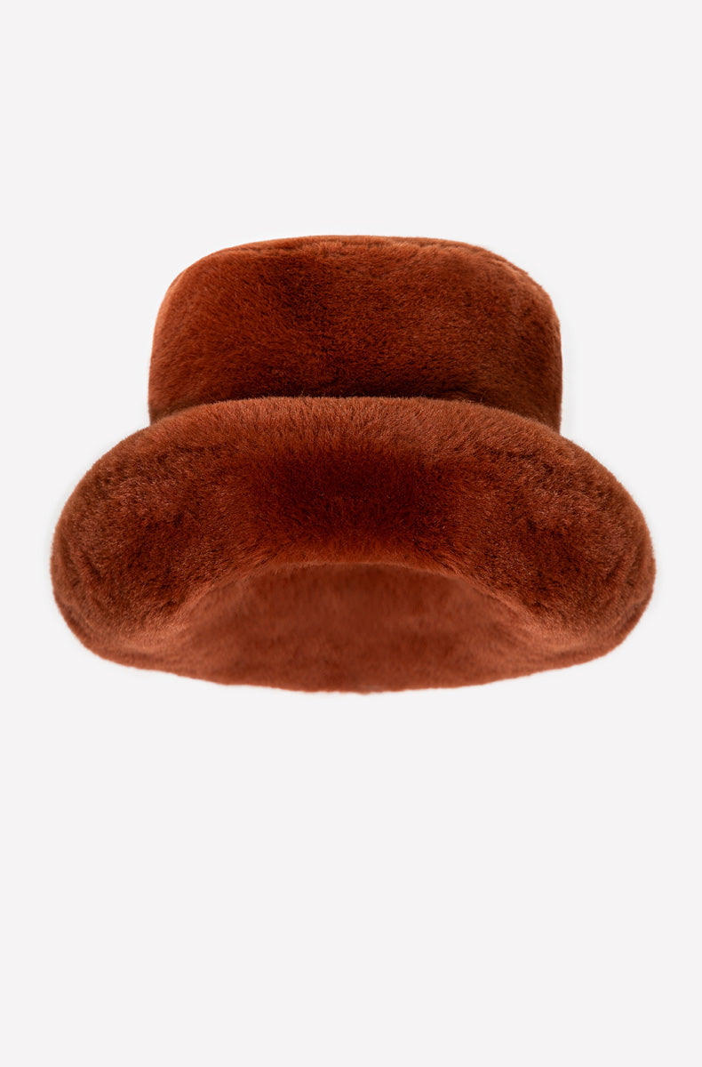 CARAMEL BUCKET HAT