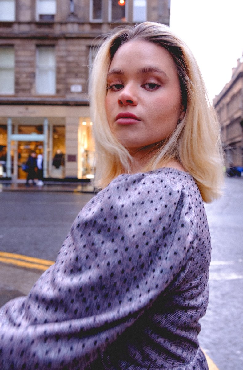 FLORA DRESS POLKA