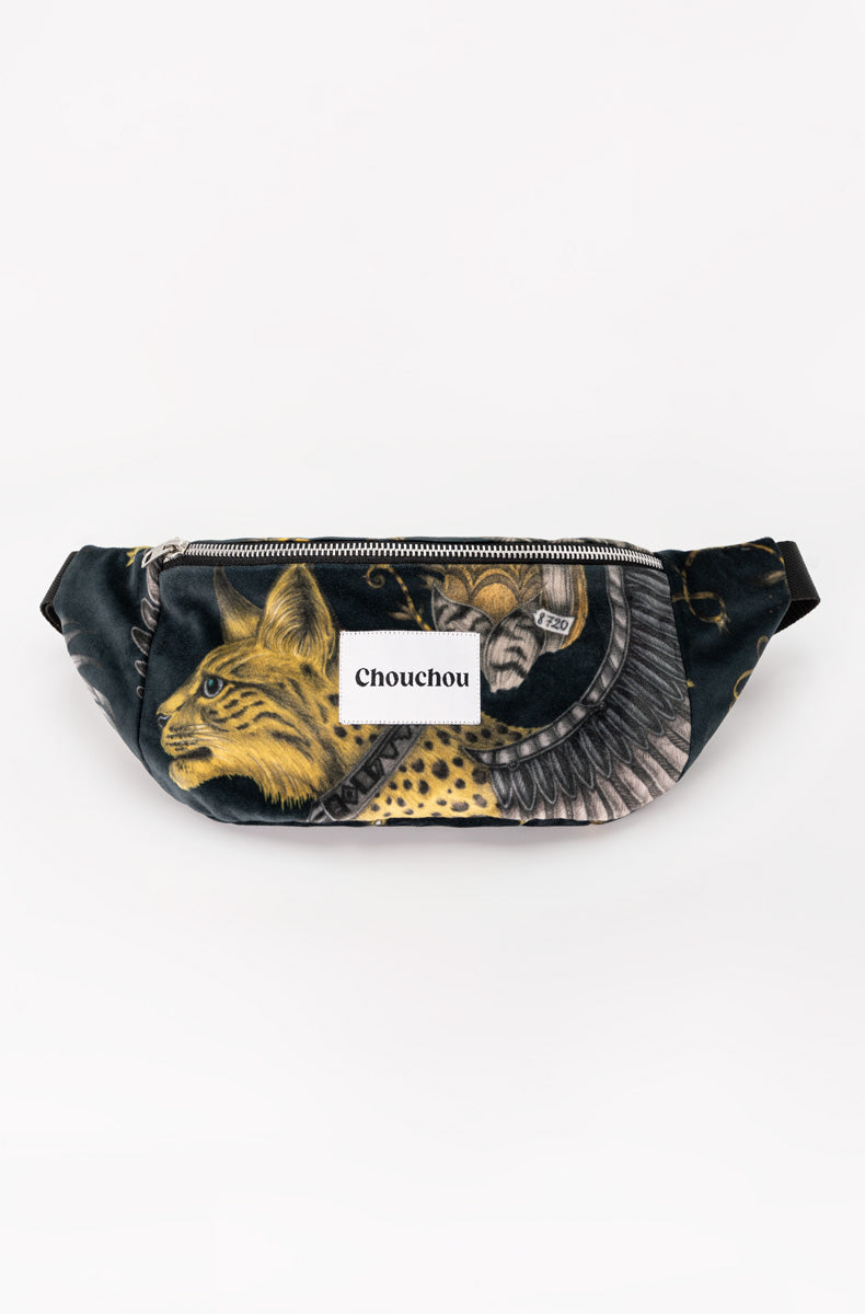 LYNX VELVET BOOBBAG