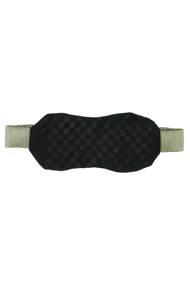 BEAUTY SLEEP MASK CHECKERBOARD