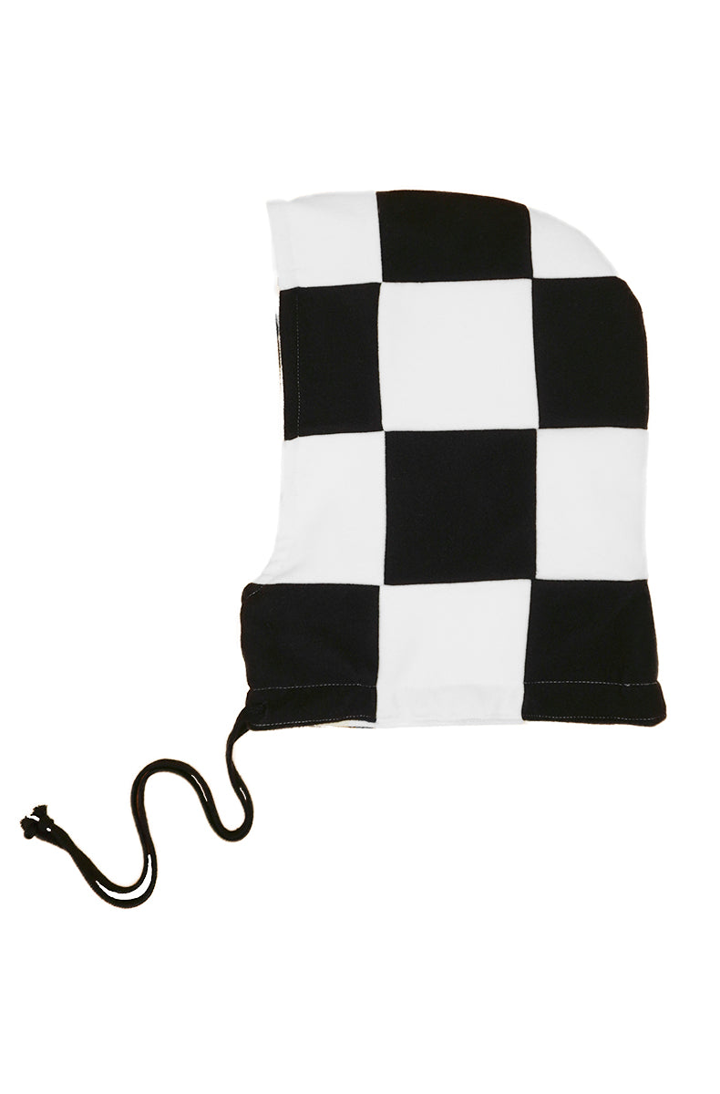 HOODACLAVA B&W CHECKERBOARD