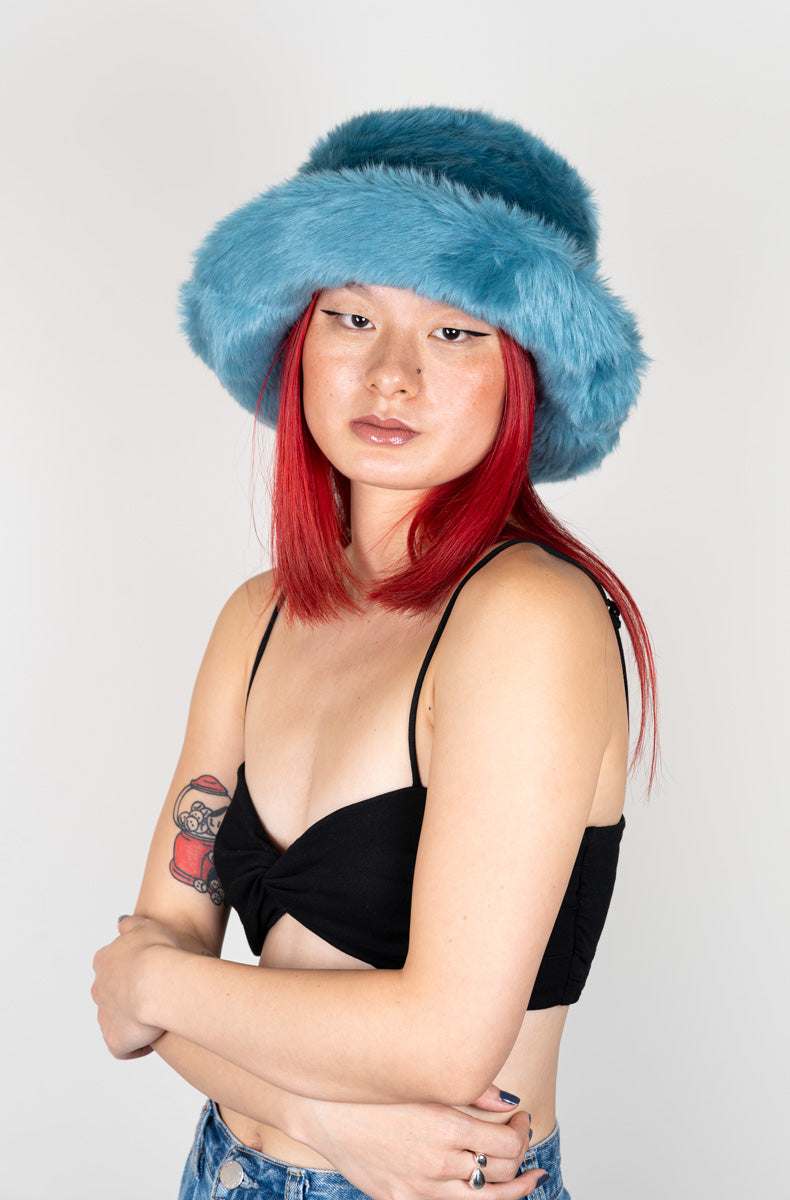 CERULEAN BUCKET HAT