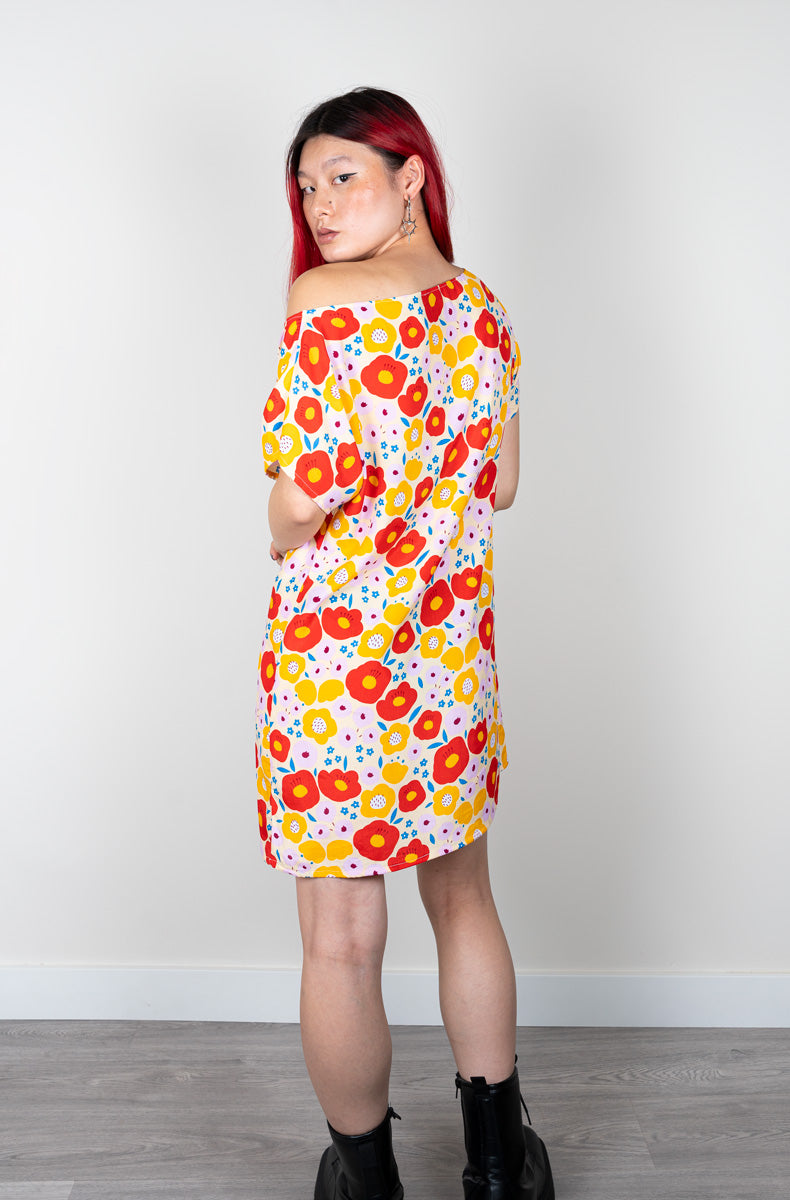 LOLA DRESS PETALS