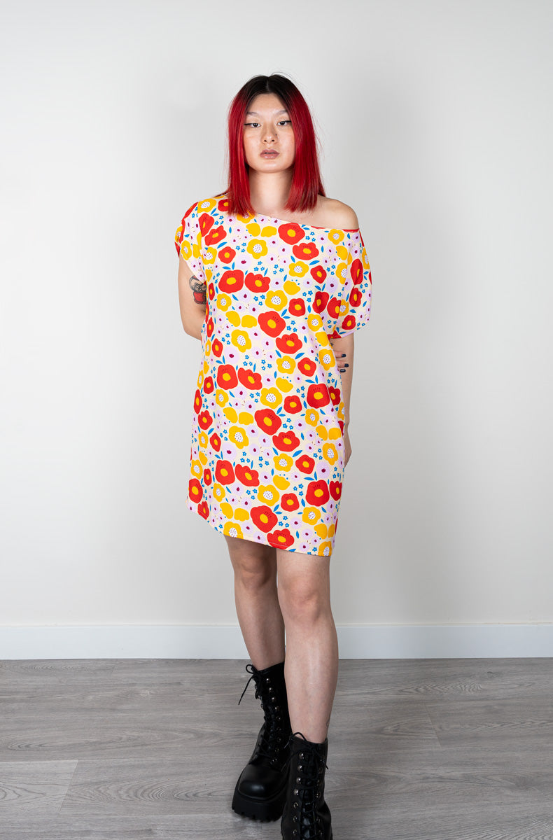 LOLA DRESS PETALS